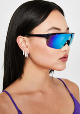 Cobalt Be Gone Shield Sunglasses