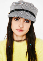 Improper Etiquette Plaid Cap