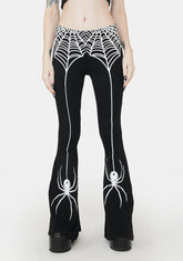 Web Of Secrets Yoga Pants