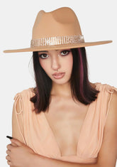 Wild Wind Crystal Belt Hat