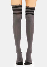 Always Keep Score Thigh-High Socks