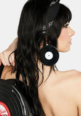 Put Your Records On Drop Earrings