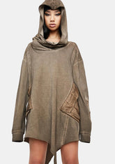 Atmosphere Unisex Patch Pocket Long Sleeve Top