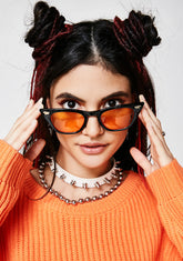 Down For It Cat Eye Sunglasses