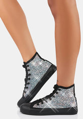 Not Chasing You High Top Sneakers