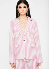 Baby Diva Edition Stripe Blazer