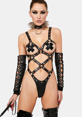 Twizted Mistress Bondage Teddy