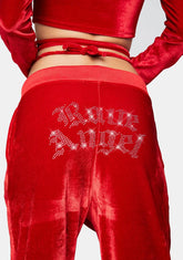 Red Rave Angel Joggers