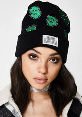 Dollar Signs Beanie