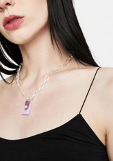 Love Notes Notebook Charm Necklace