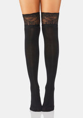 Licorice Naturally Lovely Knee High Socks