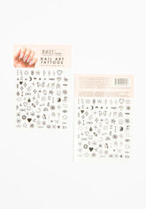 Nail Art Tattoos Sheet