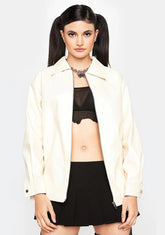 Rebound You Vegan Leather Jacket