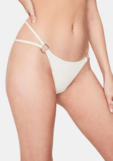 White Kailyn String Bikini Bottoms