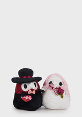 Mini Valentines Day Plague Doctor & Nurse Set