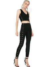 After Midnight Lace-Up Set