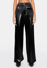 High Rise Wide Leg Pants