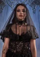 Don't Mourn For Me Lace Veil