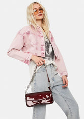 Wanna Be Yours Acid Wash Denim Jacket