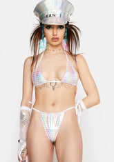 Rainbow Hearts Bikini Set