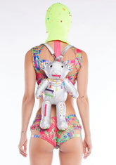Raving Tormented Teddy Backpack