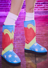Warrior Goddess Slipper Boots