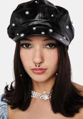 Rocker Chic Biker Hat