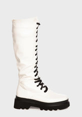 So Misunderstood Lace Up Boots
