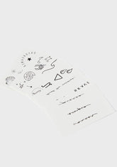 Zodiac Pack: Cancer + Scorpio + Pisces Temporary Tattoo Pack