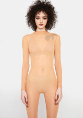 Birthday Suit Sheer Catsuit