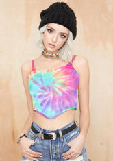 Take A Hit Tie Dye Corset