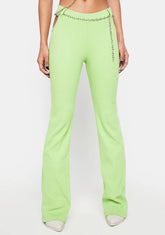 Confusion Chain Flare Pants