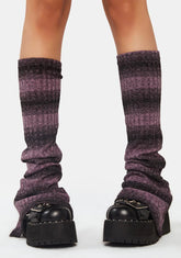 Daily Striped Leg Warmers