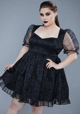 My Dark Bidding Babydoll Dress