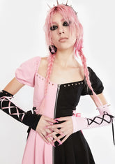 Tempted By Fate Mismatched Arm Warmers