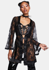 Obscene Fantasy Lace Robe