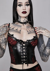 Steel Hearts Corset Top