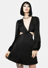 Secret Aura Cut Out Mini Dress