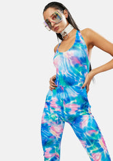 Ocean Breeze Flared Jumpsuit