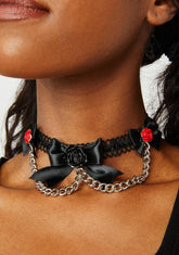 Regret Their Love Bow Choker