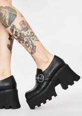 Strict Business Platform Loafers