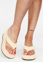 Bare Postcode Envy Platform Sandals