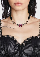 Sultry Union Crystal Necklace