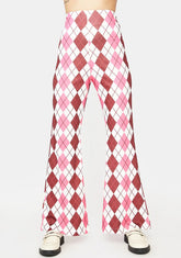 Sweet Could Be The One Argyle Pants