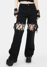 Tame The Night Cut-Out Pants
