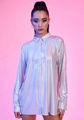 Spaced Out Holographic Shirt