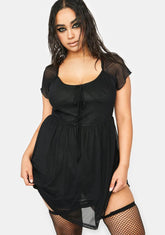 Plus Bad Idea Mini Dress