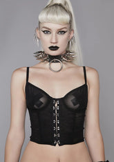 Eat Your Words Corset Top