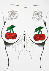 Cherry Nifty Nipztix Pasties