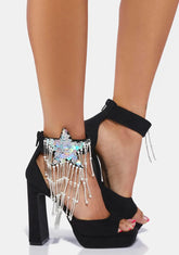 Shine Bright Platform Heels